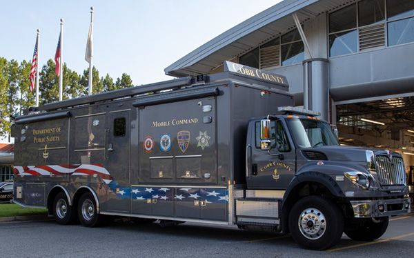 public safety mobile command truck