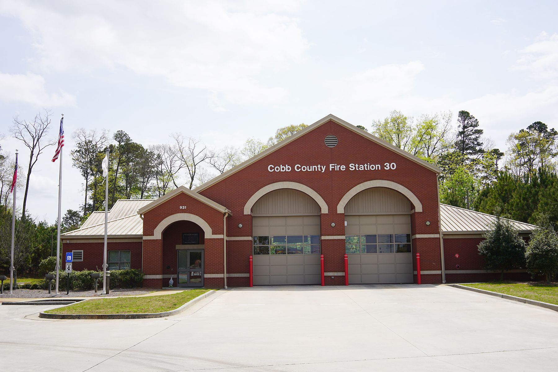Outside of Fire Station 30