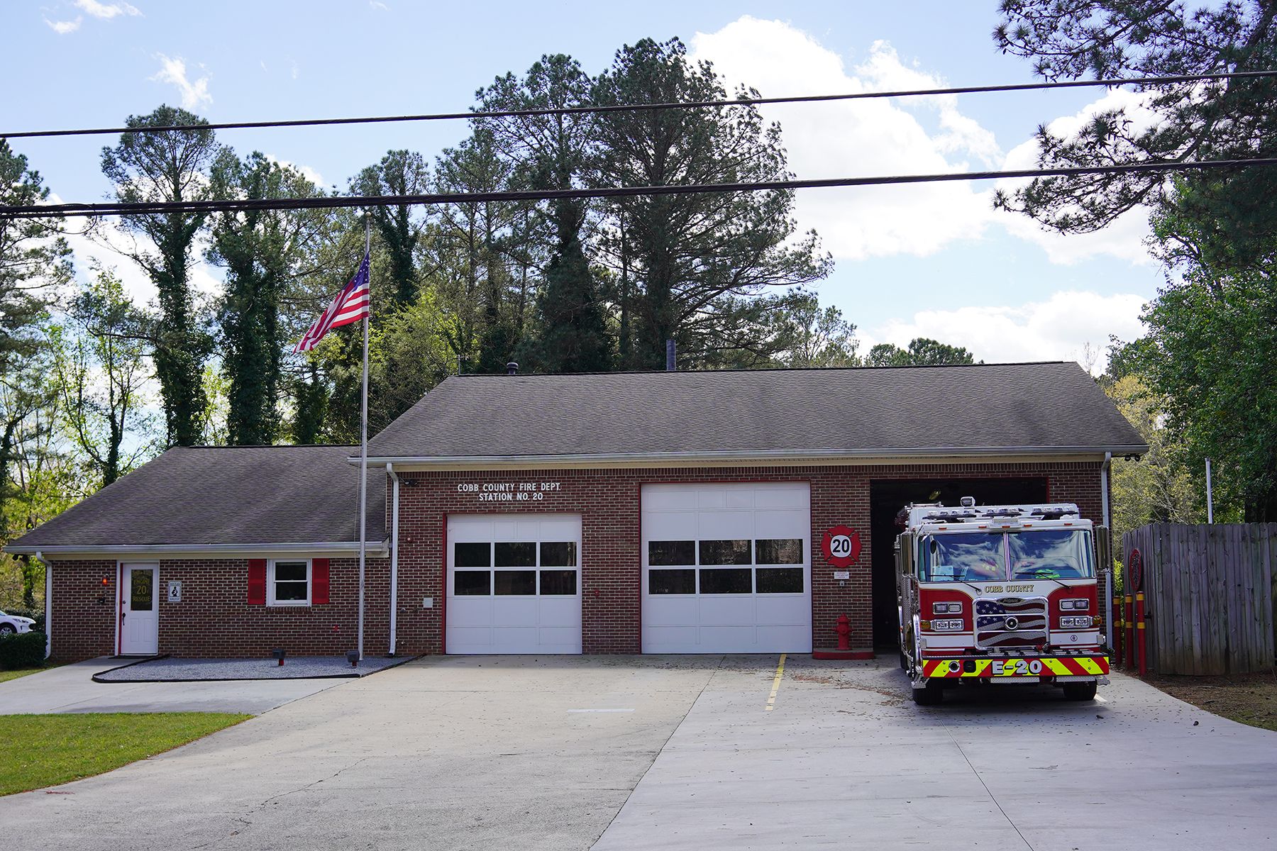Outside of Fire Station 20