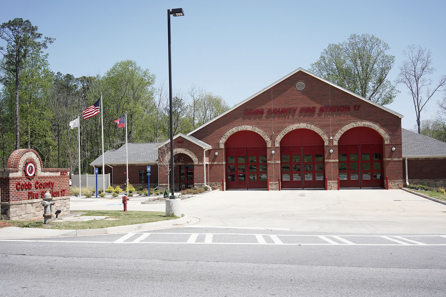 Outside of Fire Station 17