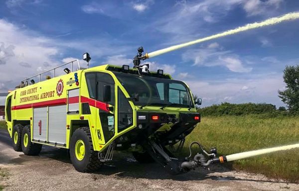 aircraft rescue truck