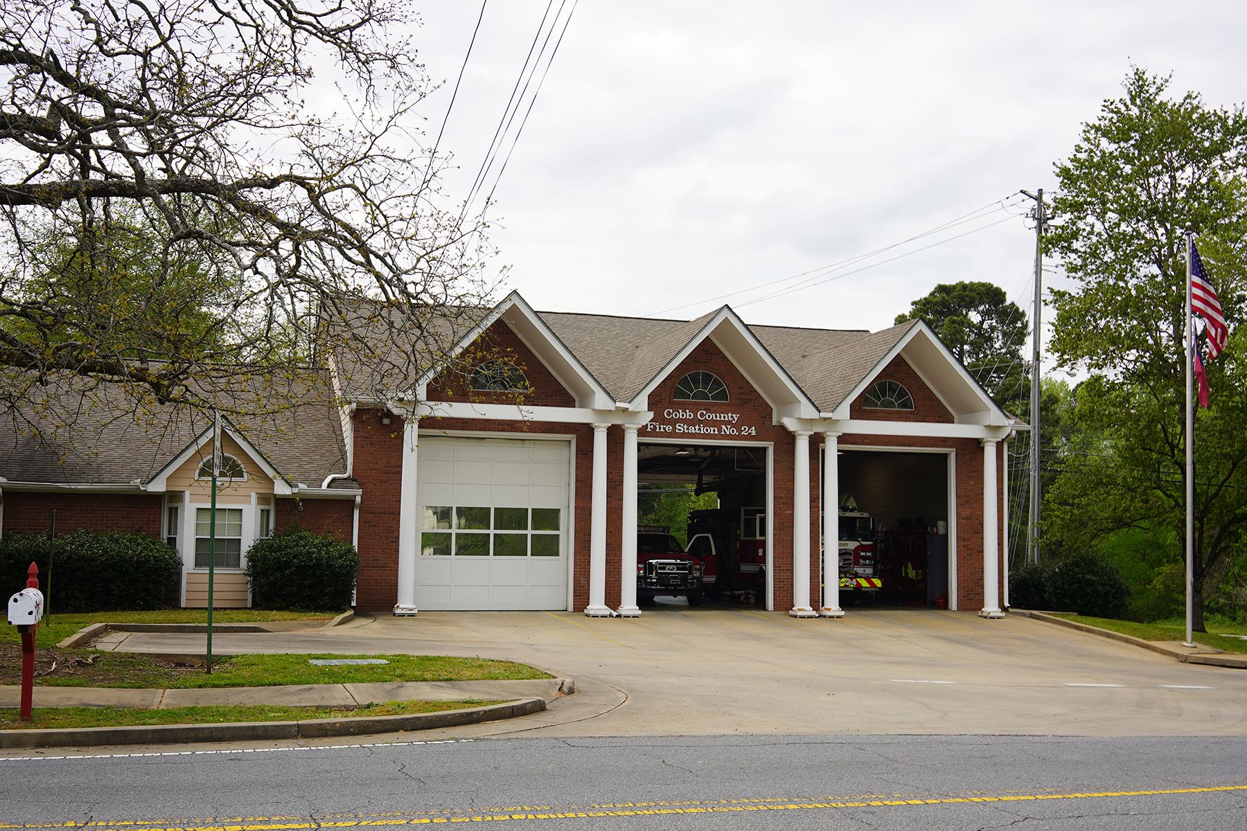 Outside of Fire Station 24